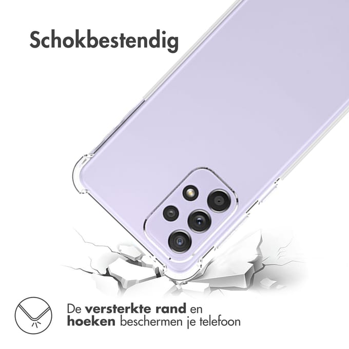 imoshion Hoesje - Geschikt voor Samsung Galaxy A33 - Shockproof Case - Transparant