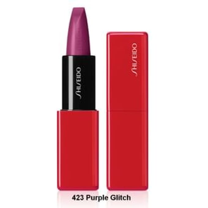 Shiseido - TechnoSatin Gel Lipstick 423 Purple Glitch
