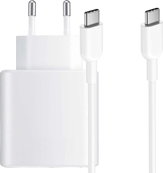 45W USB-C Snellader met Kabel USB C 2 Meter - Oplaadset S24, S23, S22, S21, S20 - USBC lader