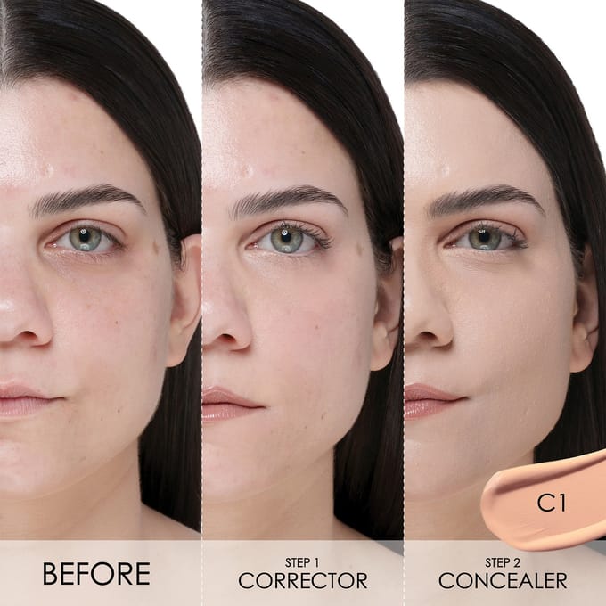 Natasha Denona Hy-Glam Correcting Concealer 7g (Various Shades) - C1