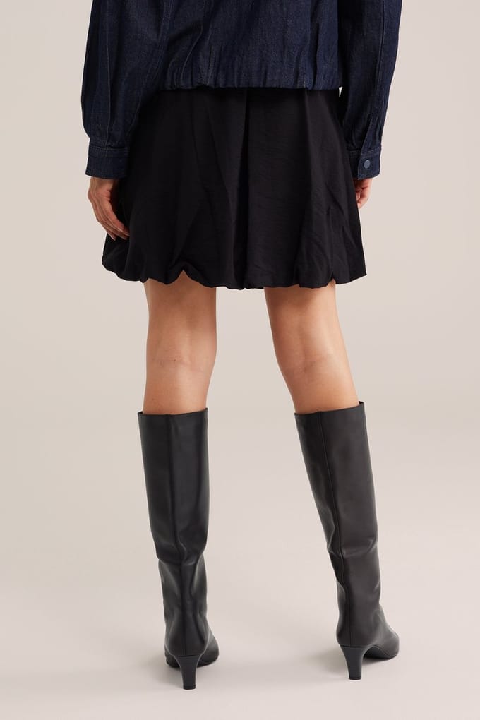 WE Fashion Dames ballonrok met elastische tailleband