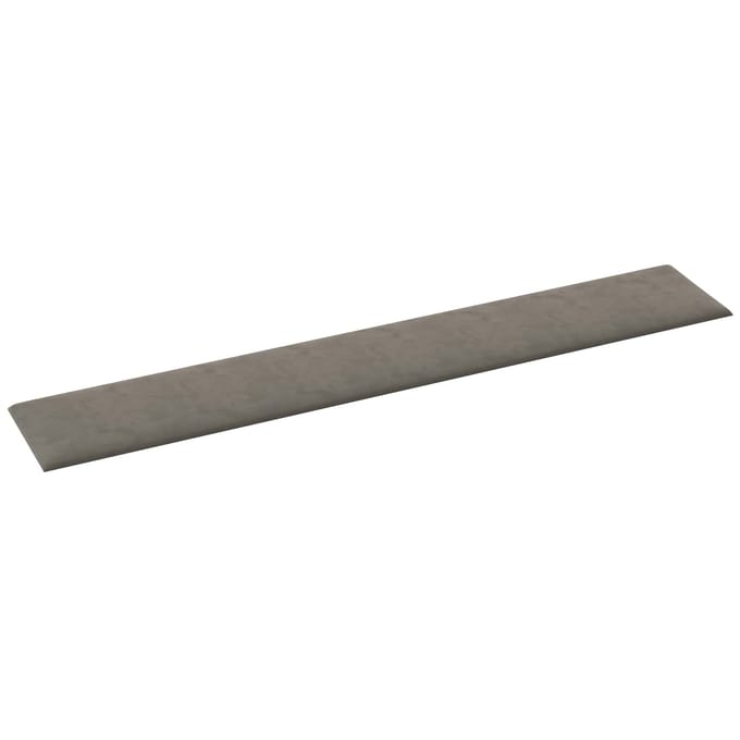 vidaXL - Wand - Hoofdbord - 12 - st - Lichtgrijs - Fluweel