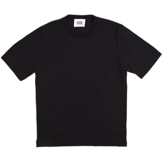 Alpha Studio - T-shirt M/m Technical Cotton AU-5040C 108O BIAN