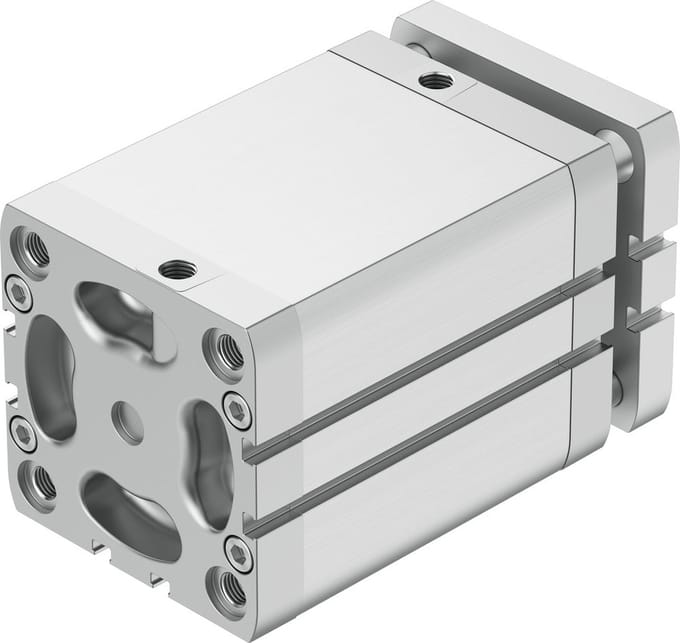 Festo Compacte Cilinder 80mm Boring 80mm Slag ISO 21287 Dubbelwerkend - 574066 - P2DS4