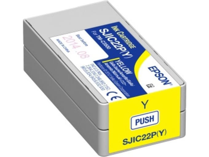 Epson SJIC22P(Y) - Yellow ink - Inktpatroon Geel