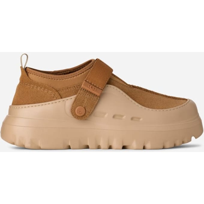 UGG® PeakMod Lowcut for Men in Brown, Size 3, Suede/Polyester
