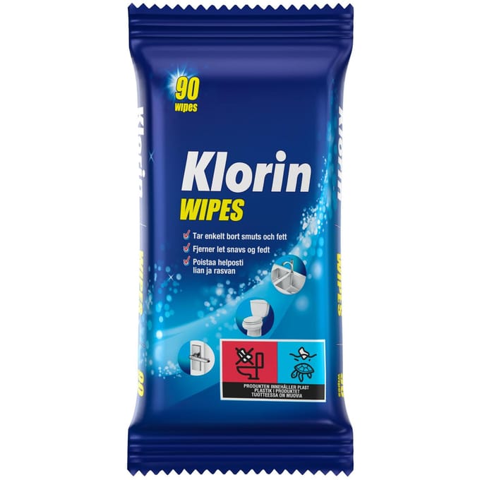Klorin Schoonmaak Doekjes 90 st
