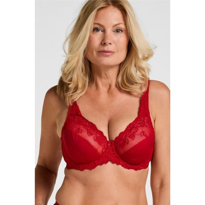 Hunkemöller Diva Non-Padded Underwired Bra Rood