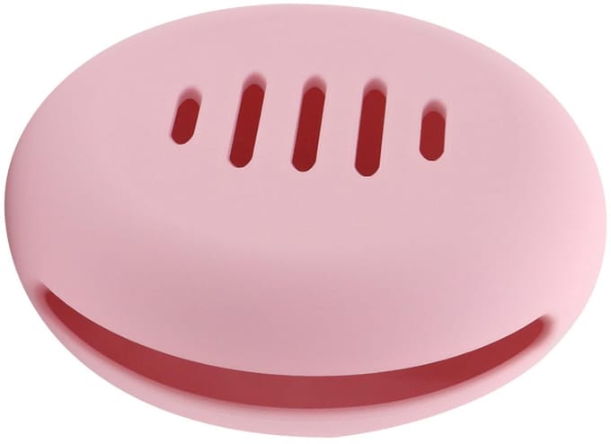 Dailygoods- Opbergdoos Ademend - Make-up Organizer - Draagbaar - Onbreekbaar - Siliconen - Roze