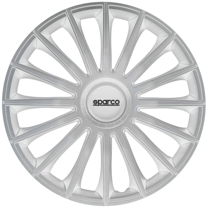Sparco Wieldoppen Treviso 14 inch Zilver - 4 stuks