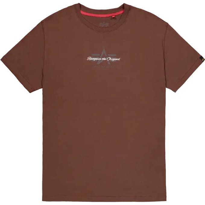T-shirt Alpha Industries Foam Middle Logo
