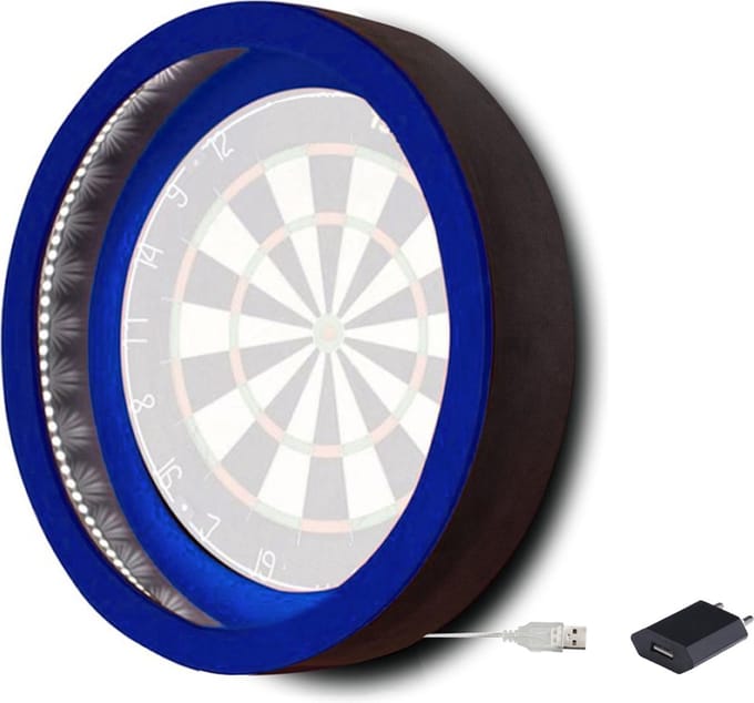 Dragon Darts Lunar Eclipse - Dartbord Verlichting - LED Surround - Blauw