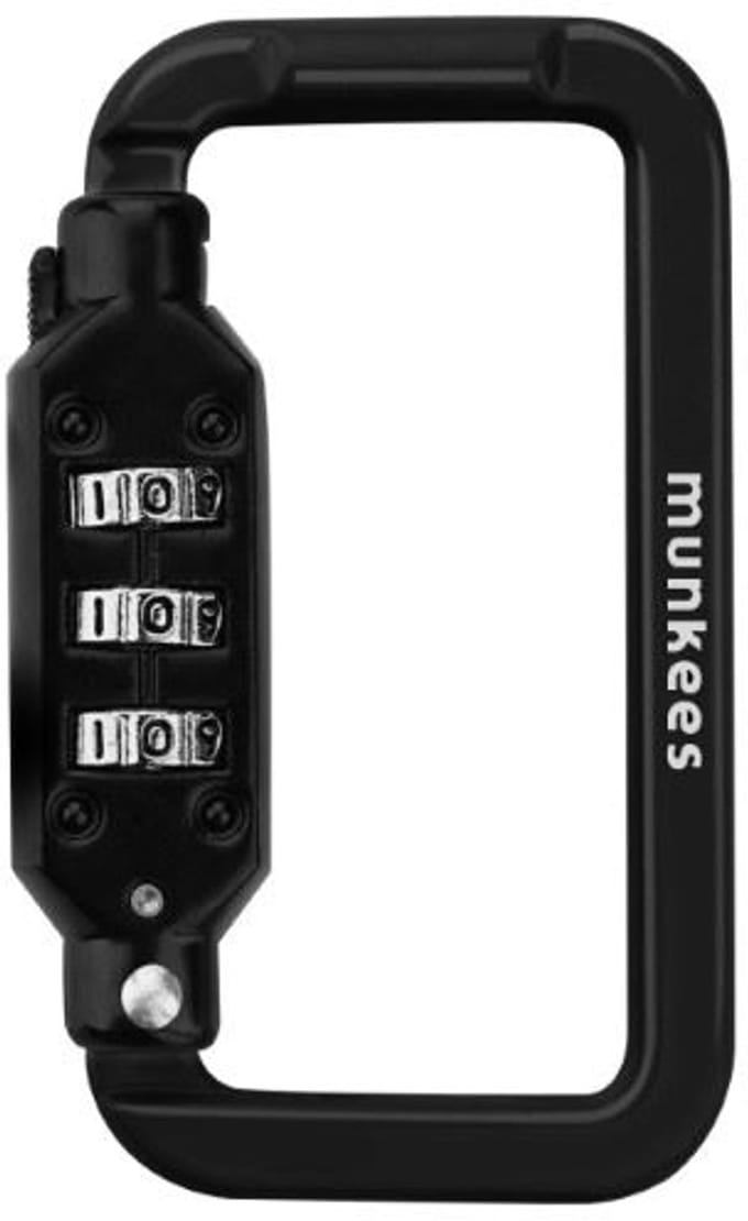 Combination Lock Square Carabine Black/Green