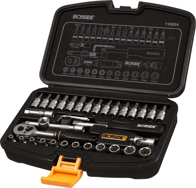 Ironside - Doppenset - In koffer - 36-delig