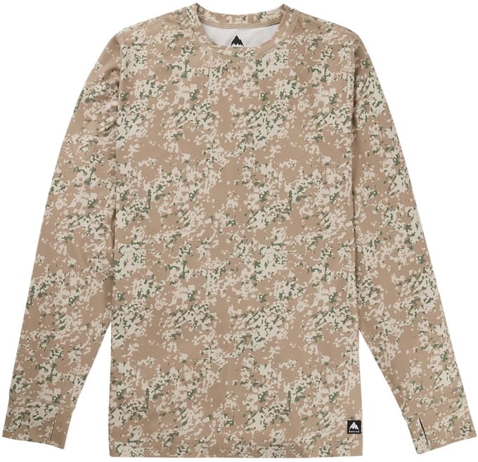 BURTON M Midweight Crew snowfall camo