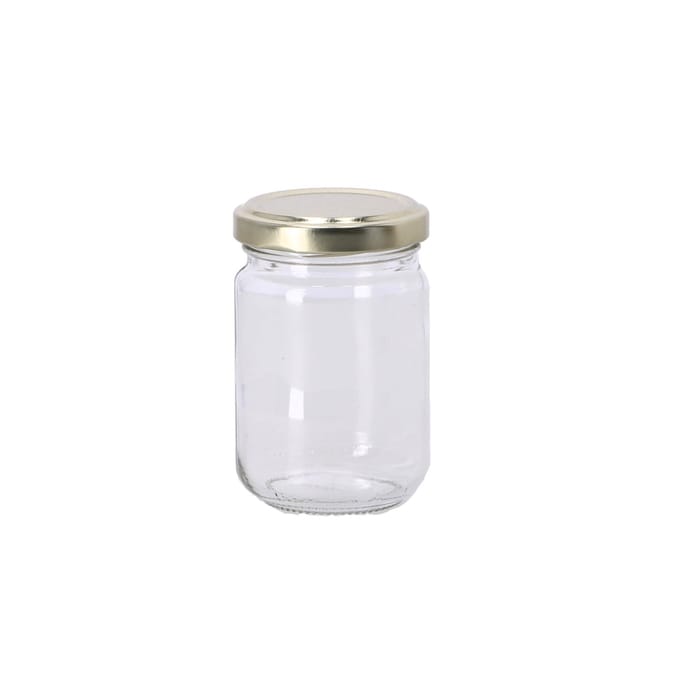 Bela Arte Bewaarpot/voorraadpot - 6x stuks - met schroefdeksel - 156 ml