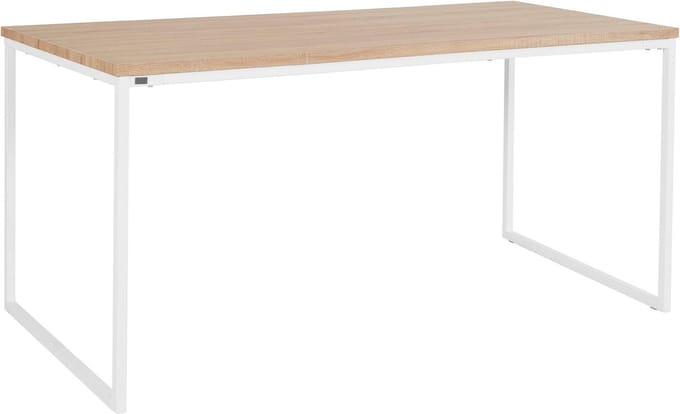 Mali|Eettafel 180 cm 8 plaatsen in Wit Eiken