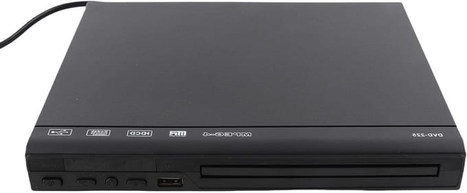 Mini DVD Speler - Kleine DVD Speler - Thuisbioscoop - Plug and Play - Compact Formaat - Zwart