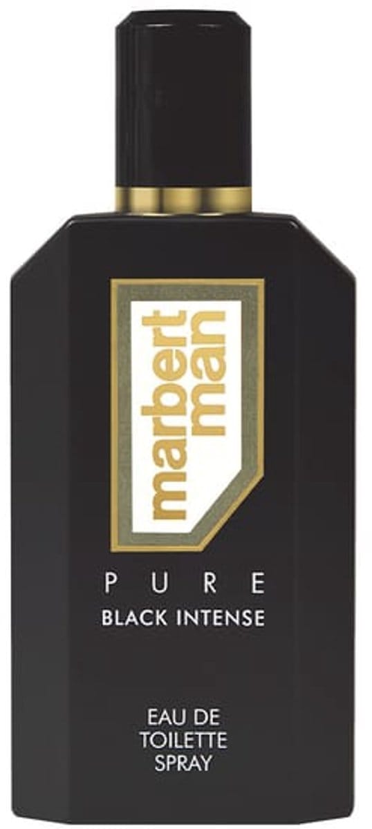 Marbert Man Pure Black Intense Eau de Toilette Nevel Herenparfum Heren 125 ml