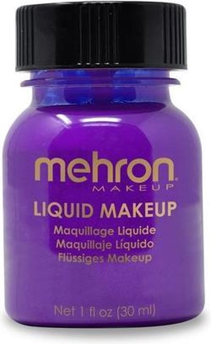 Mehron - Vloeibare Schmink op Waterbasis - Paars - 30 ml