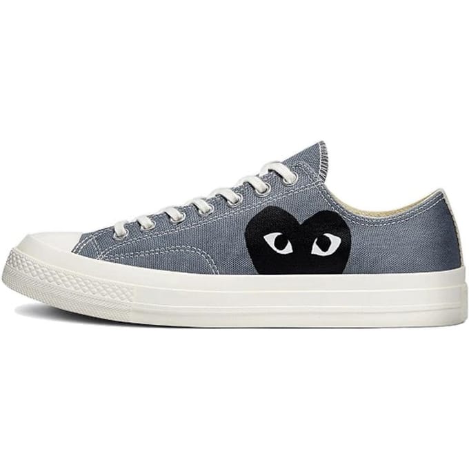 Converse Chuck Taylor 70s Ox Comme des Garcons Play Staalgrijs EU 35 grijs