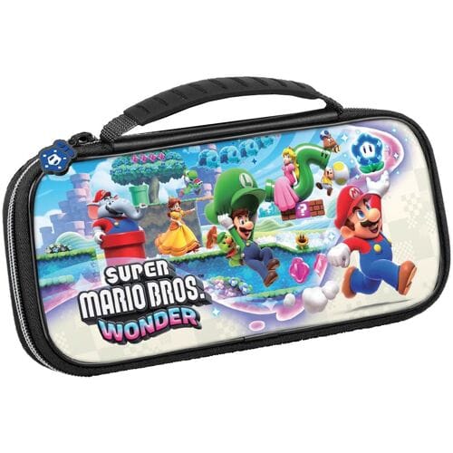 Game Traveler Deluxe Travel Case Super Mario Wonder voor Switch, Switch lite en Switch OLED
