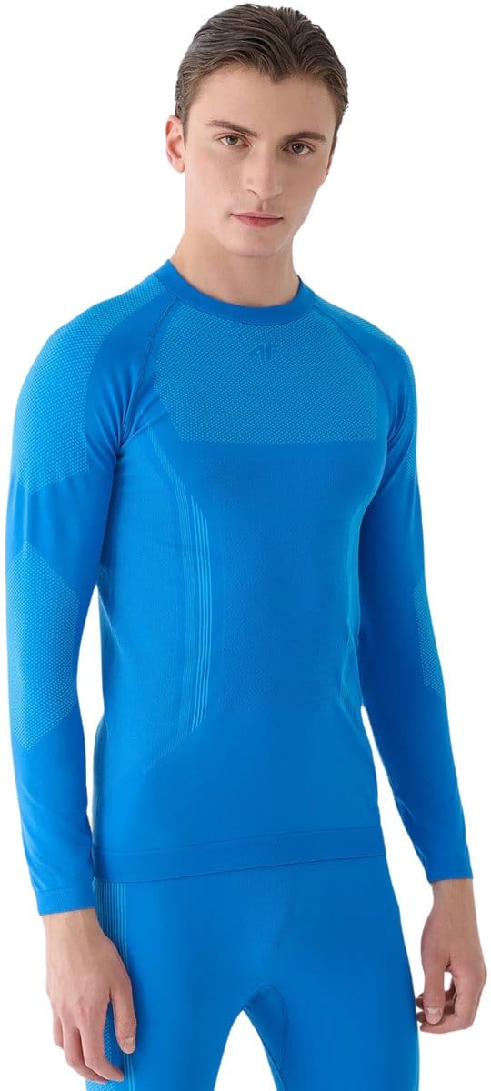 4F T-shirt Thermoactief Heren Blauw - Maat S/M