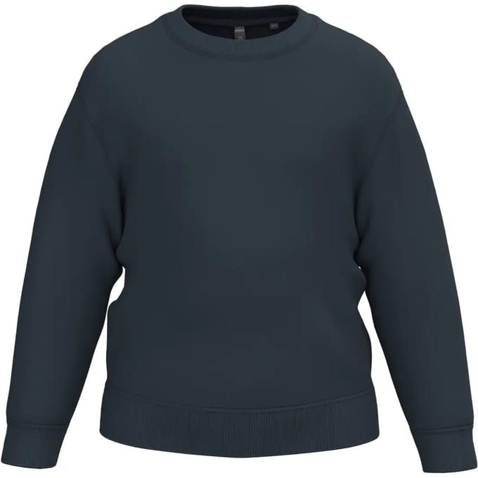 Recycled sweatshirt met ronde hals voor kinderen Kariban