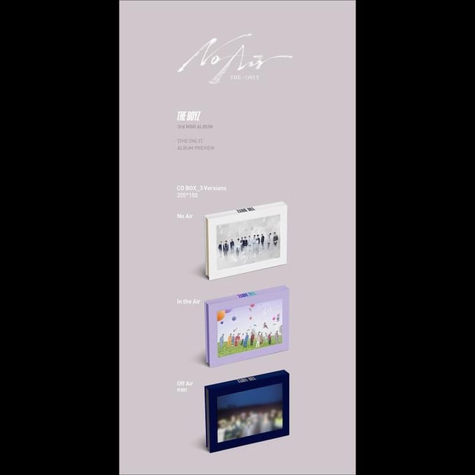 THE BOYZ [HET ENIGE] 3e minialbum Random white