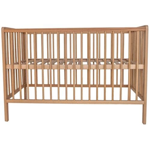 Prénatal Ledikant Ebbe - Naturel Hout - Babybed - max. 30 kg - 60x120 cm