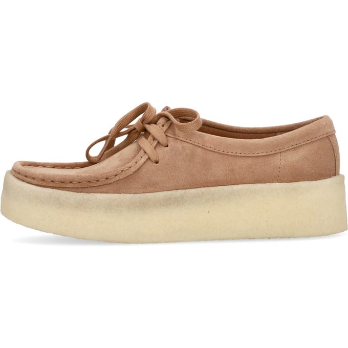 Lifestyle-schoen voor dames W Wallabee Cup Warm Beige