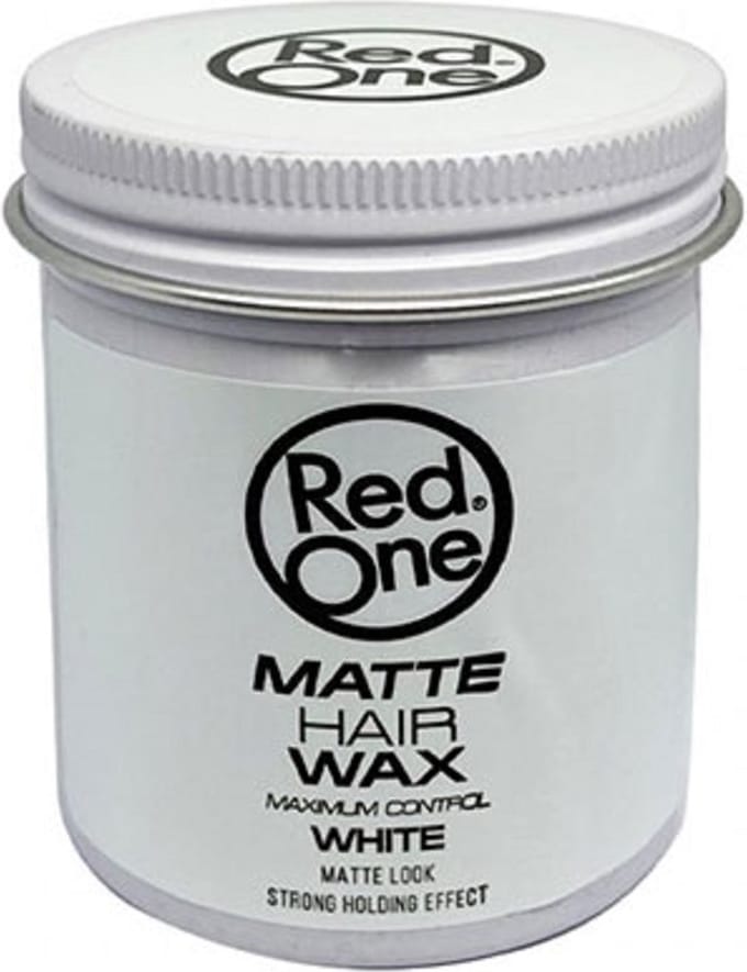 Red One - White Matte Hair Wax - 100ml