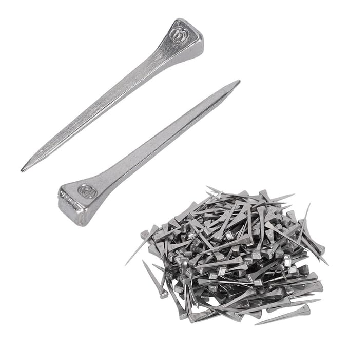 250 stuks Staal E4 Hoefnagel Paard Gereedschap Uitrusting Accessoires 4.8CM gray