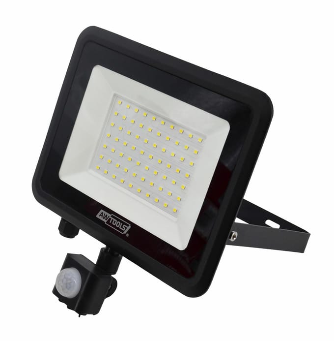 Awtools - LED Outdoor Slim Beveiligingslicht - PIR Sensor - IP65