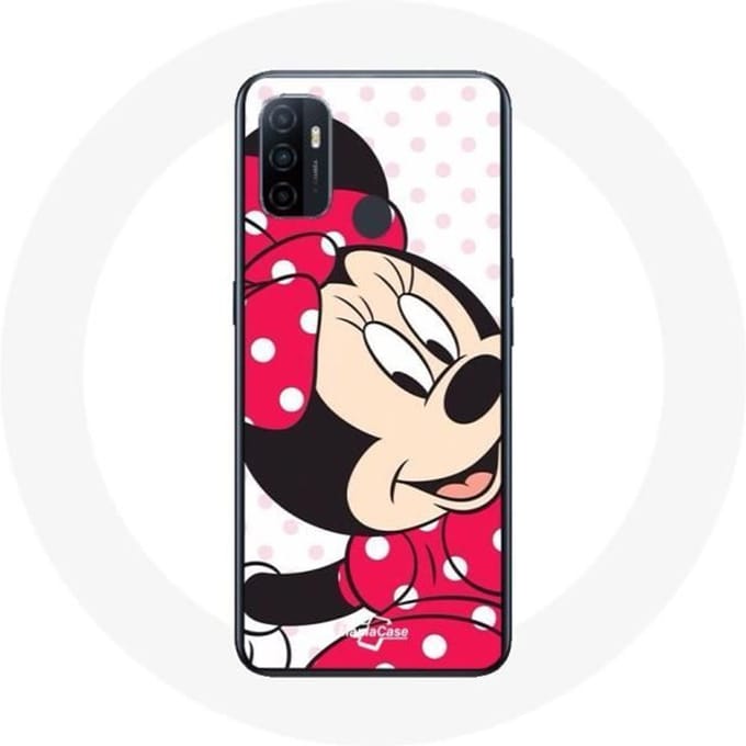 Oppo A53 hoesje Minnie Mouse schattige cartoon