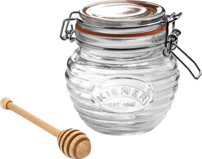 Kilner honingpot met dipper + dipper 0,4l