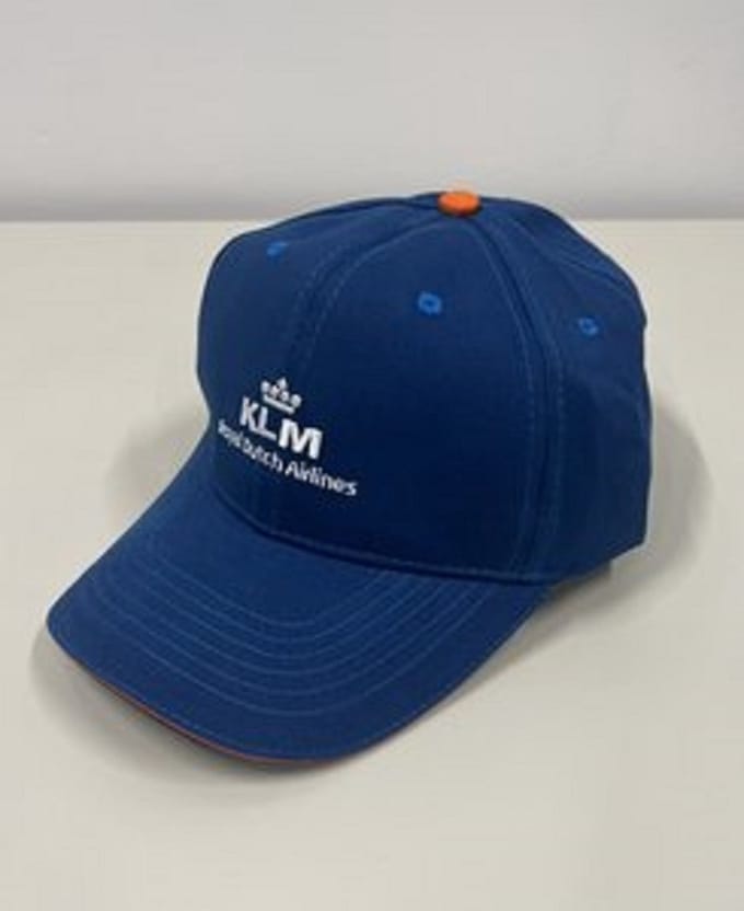Cap - KLM - vliegtuig - luchtvaart - donkerblauw