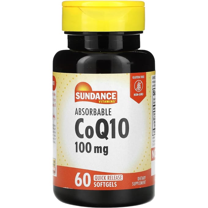 Absorbeerbare CoQ10, 100 mg, 60 Softgels