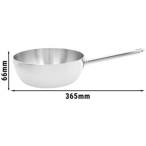 DEMEYERE APOLLO 7 - Sauteerpan - Conisch - Ø 180mm - RVS
