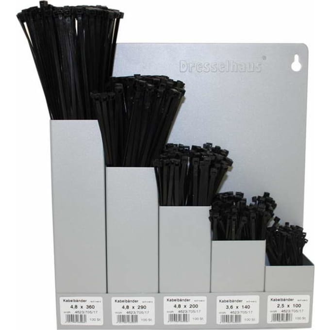 Set kabelbinders DRESSELHAUS 4499/000/06 8615