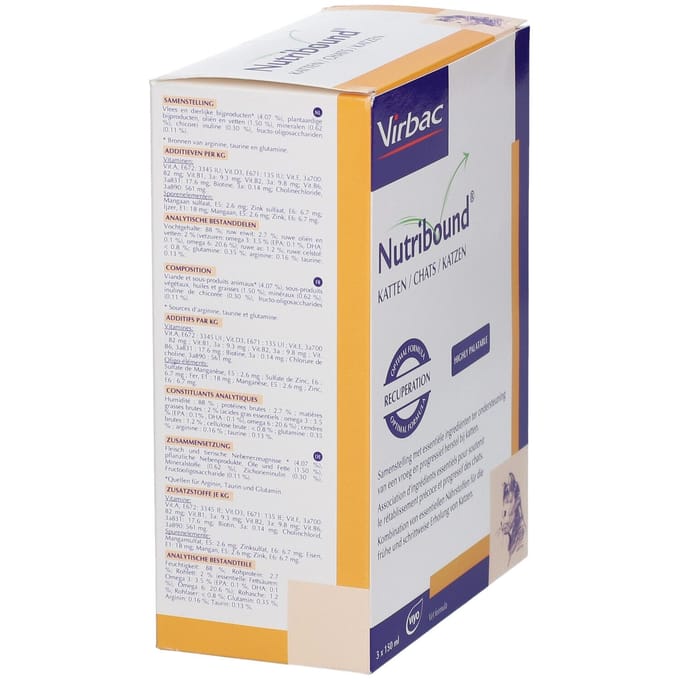 Nutribound Cat Tripack Susp Buva 3x150ml