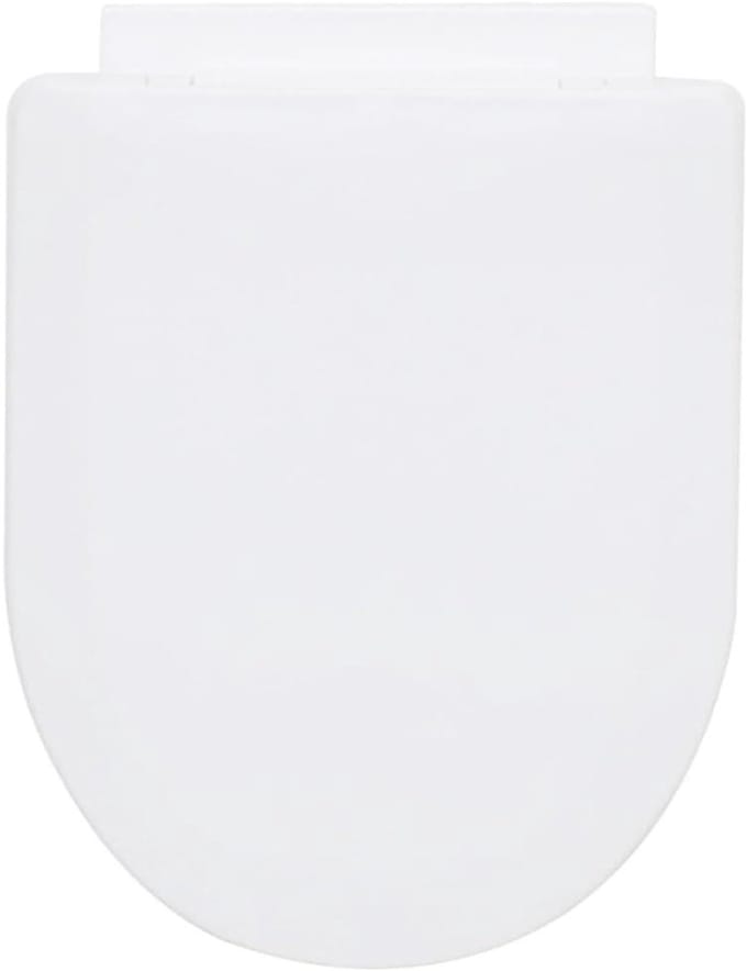 Kindertoiletbril - Potje zitje - Zindelijkheidstraining - Langzaam sluiten - 34x26 cm - Wit