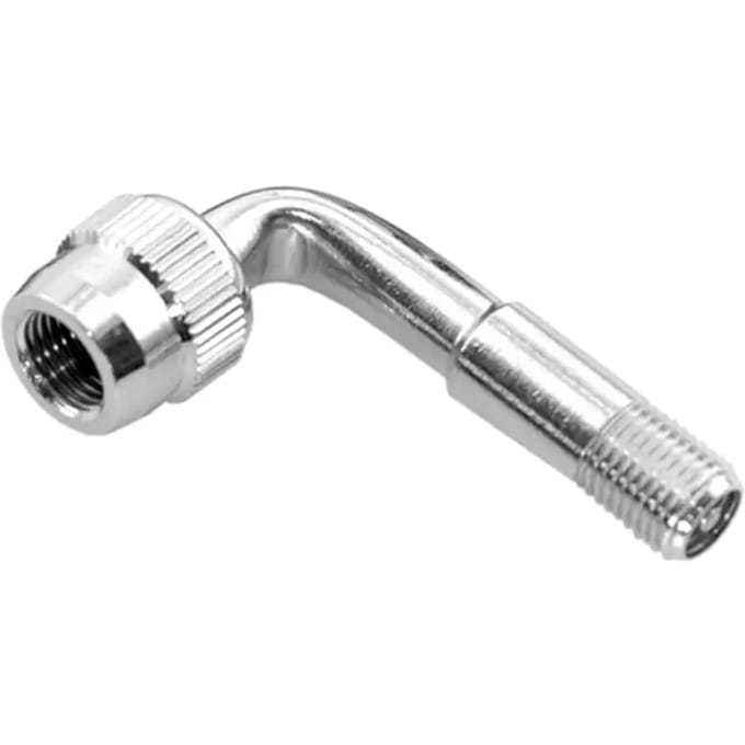 Adapterklep fittingen V Bike Schrader 90º