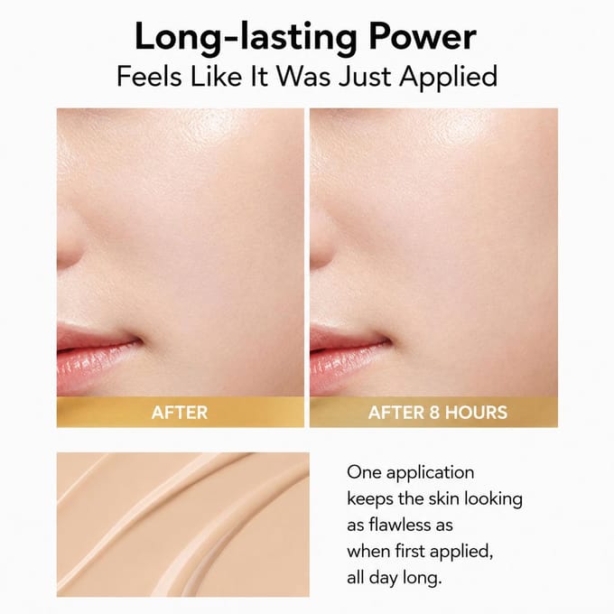 IOPE Super Vital Cushion 16g × 2 (Hoofd + Navulling) SPF45 (2 Opties) 21 Light Beige beige
