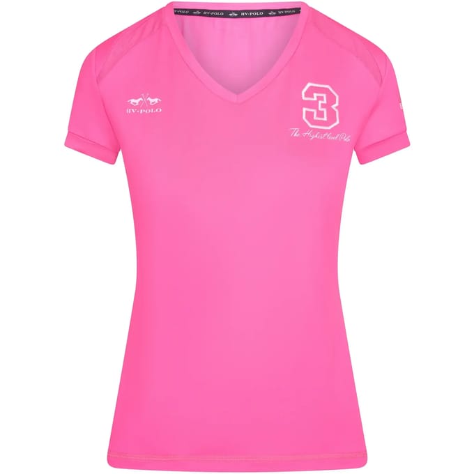 Hv Polo Shirt Hv Polo Favouritas Tech Donkerroze