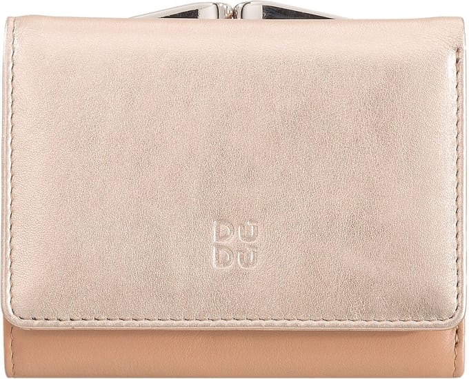DuDu Corsica Portemonnee RFID-bescherming Leder 11 cm - Dames - Horizontaal - ballerina
