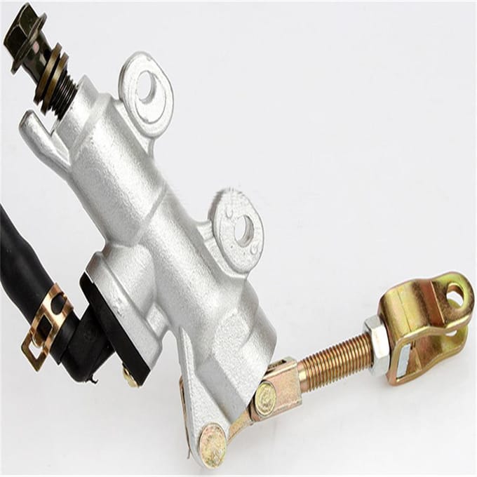 Tige mobile de cylindre de pompe principale de frein arrière pour la Modification de moto ATV white