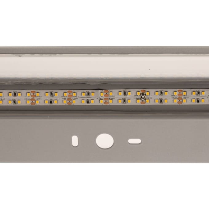 MCJ LED wandlamp Mera, breedte 80 cm, aluminium, 3.000K