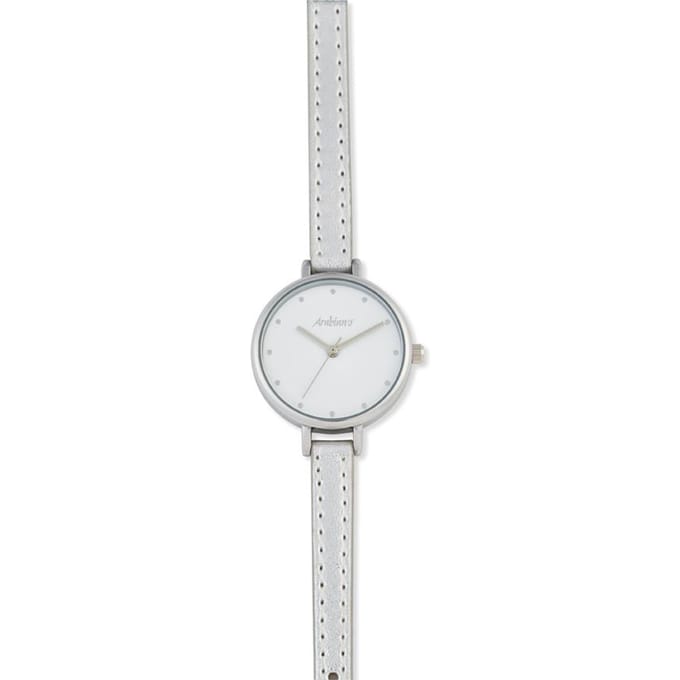 Horloge ARABIANS DBA2265S. Kwarts, Kleur zilver. Vrouw. white