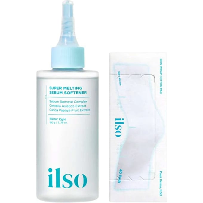 [ilso] Super Smeltende Sebum Verzachter & Wattenschijfjes Speciale Set white